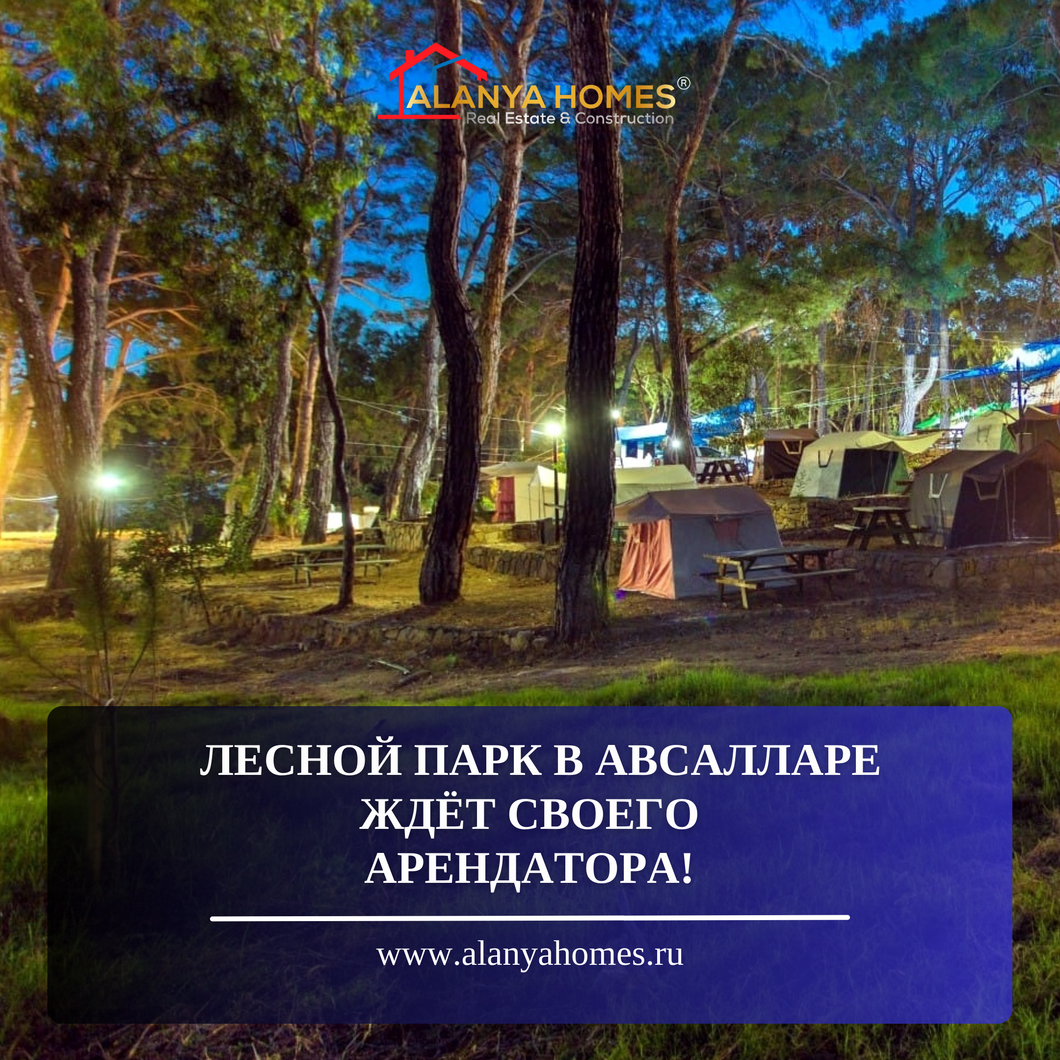 Avsallar'da Orman Parkı kendi isteğini bekliyor kiracıyı!