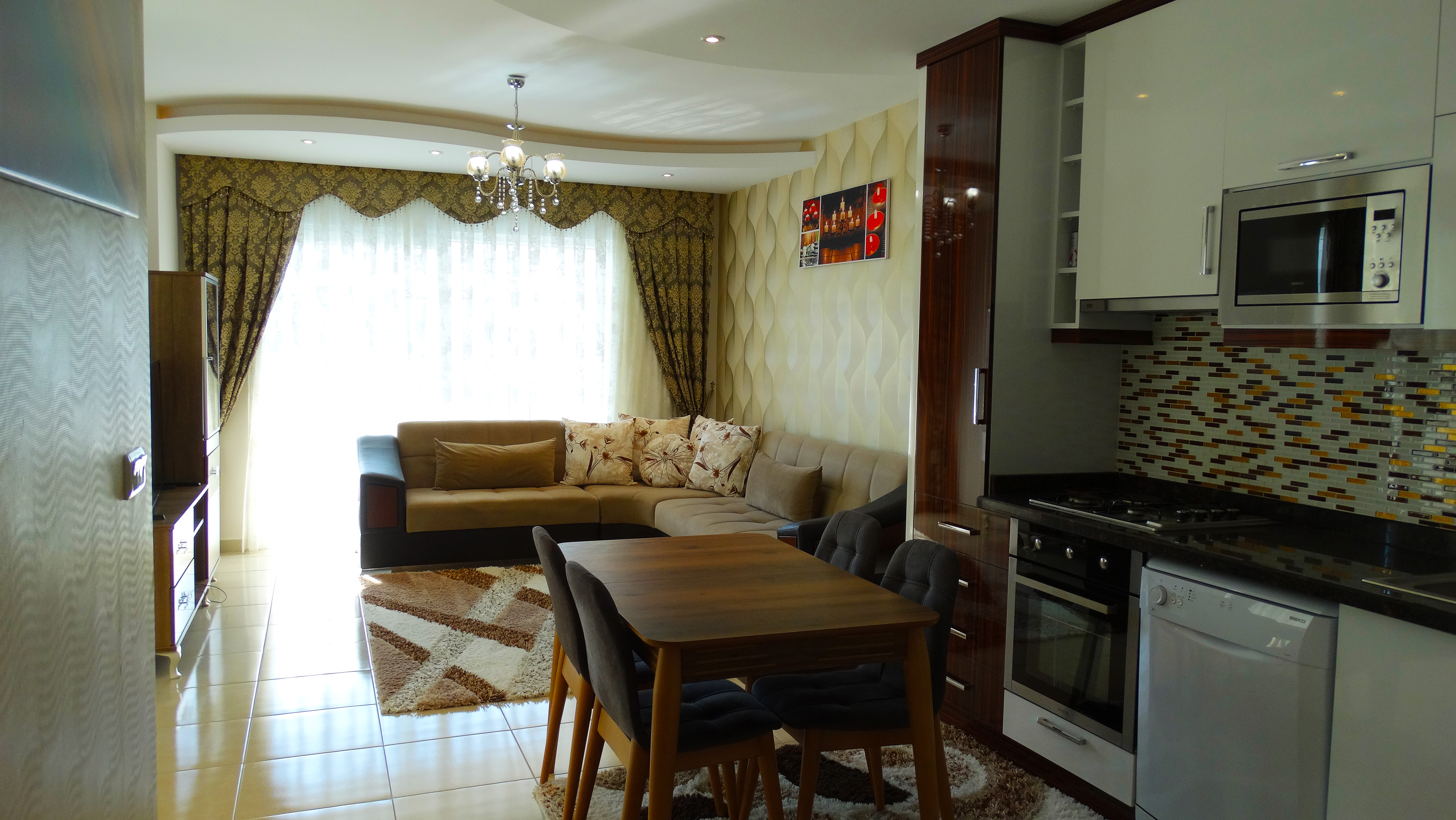 İki yatak odalı daireler (2+1) - Kargıcak