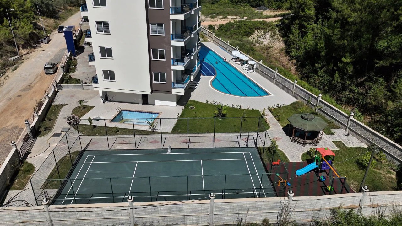 Avsallar'da Aqua Blue Konut Projesi - Denize 950 m Mesafede - 1+1 - 2+1 - Penthouse