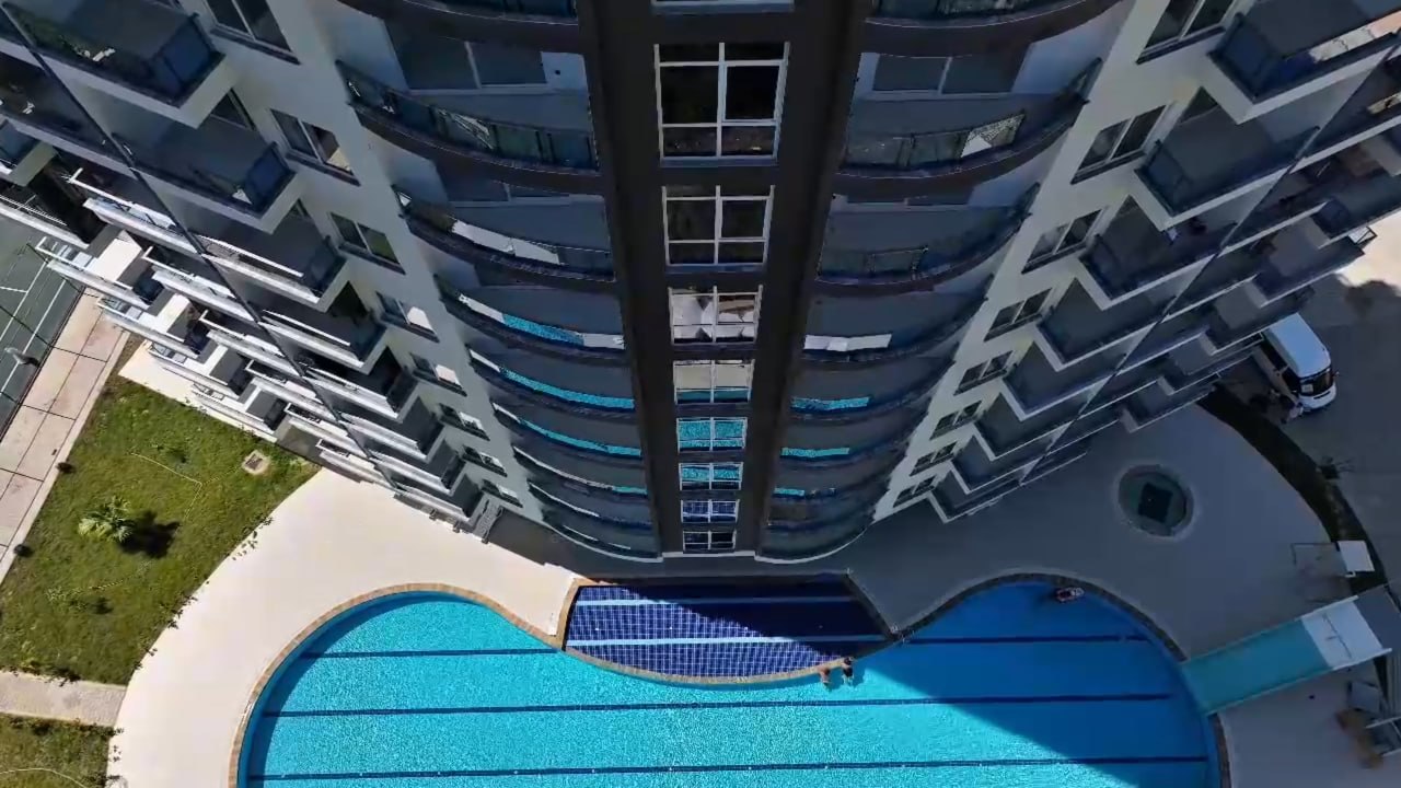 Avsallar'da Aqua Blue Konut Projesi - Denize 950 m Mesafede - 1+1 - 2+1 - Penthouse