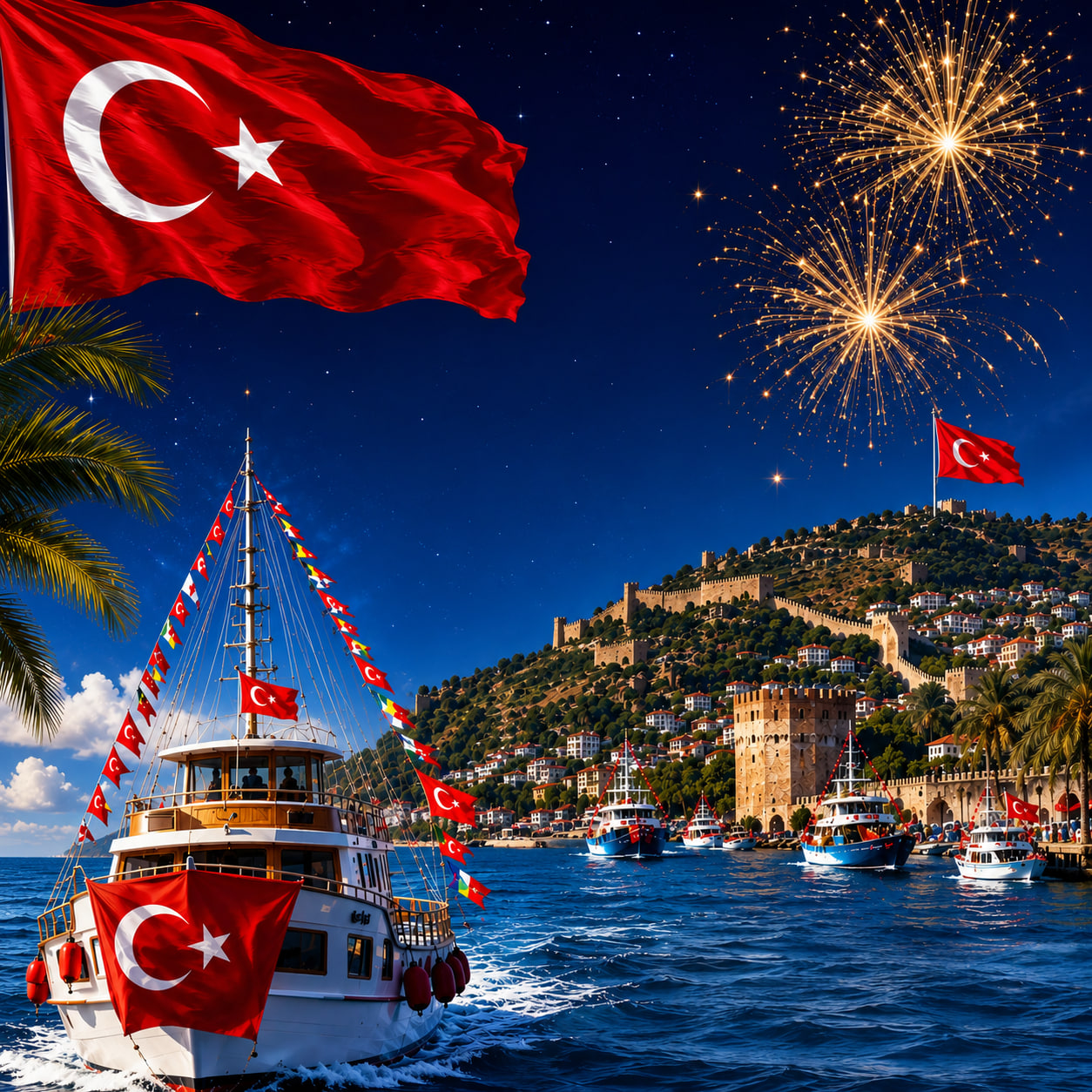 Alanya Celebrates the 100th Anniversary of Maritime and Cabotage Day