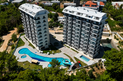 Prosperity Residence Avsallar - Denize 1.150 metre - 1+1 - 2+1 daireler ve geniş dubleks 3+1 - 4+1