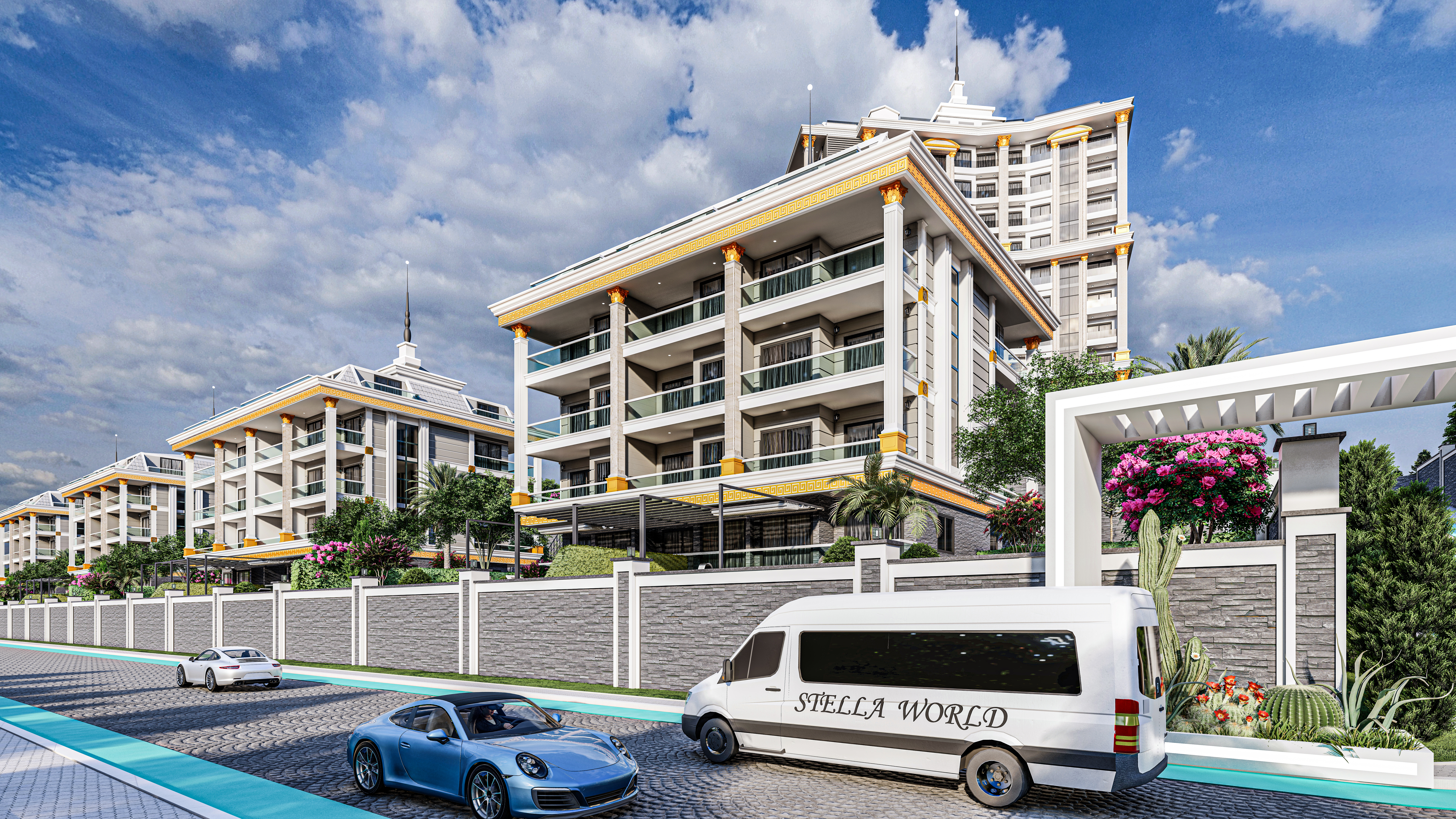 Luksusowy kompleks mieszkaniowy w Mahmutlar - 1+1 - 2+1 - 3+1 - 4+1 + Garden Duplex Luksusowy kompleks mieszkaniowy w Mahmutlar - 1+1 - 2+1 - 3+1 - 4+1 + Garden Duplex