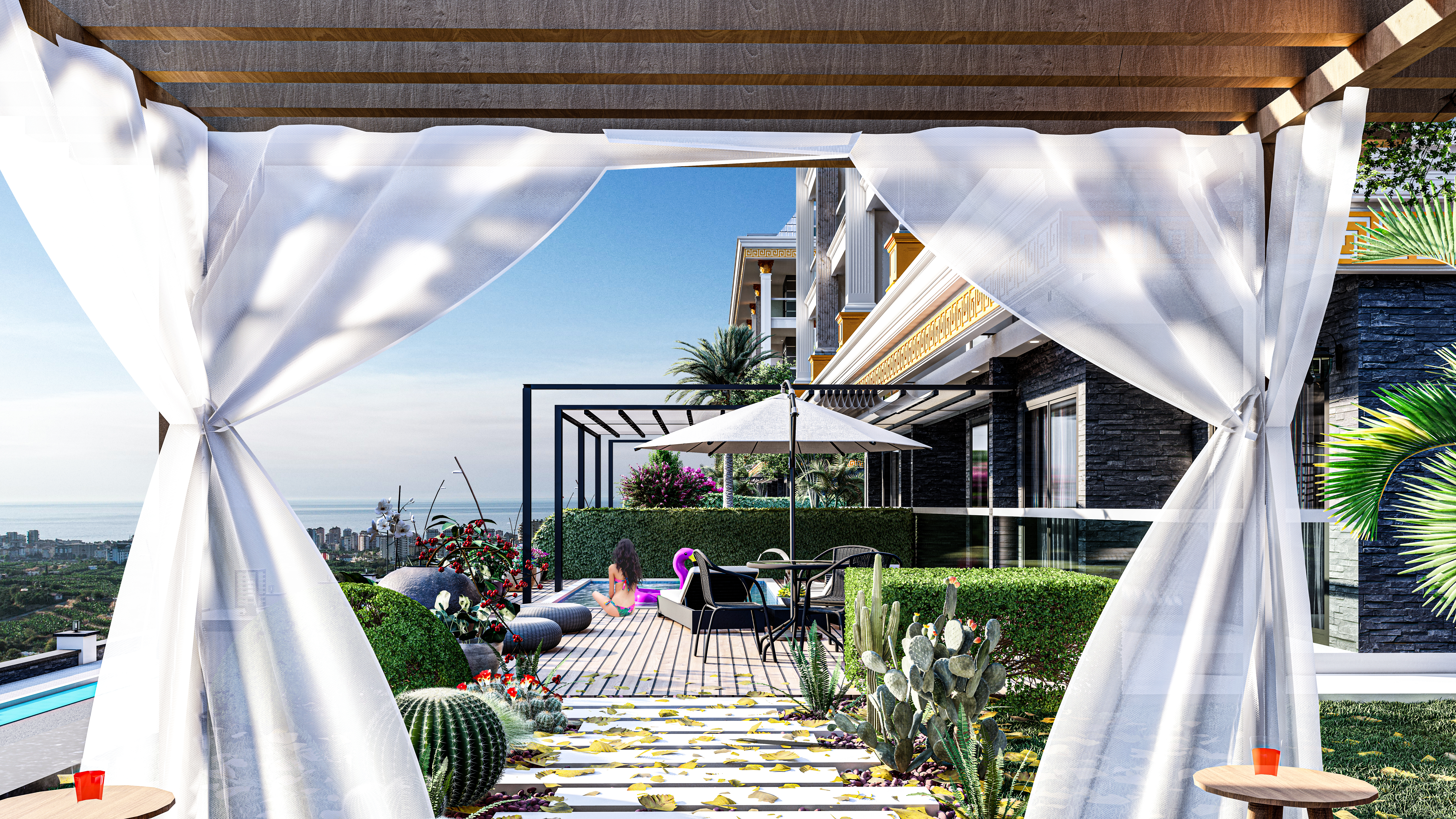 Luksusowy kompleks mieszkaniowy w Mahmutlar - 1+1 - 2+1 - 3+1 - 4+1 + Garden Duplex Luksusowy kompleks mieszkaniowy w Mahmutlar - 1+1 - 2+1 - 3+1 - 4+1 + Garden Duplex