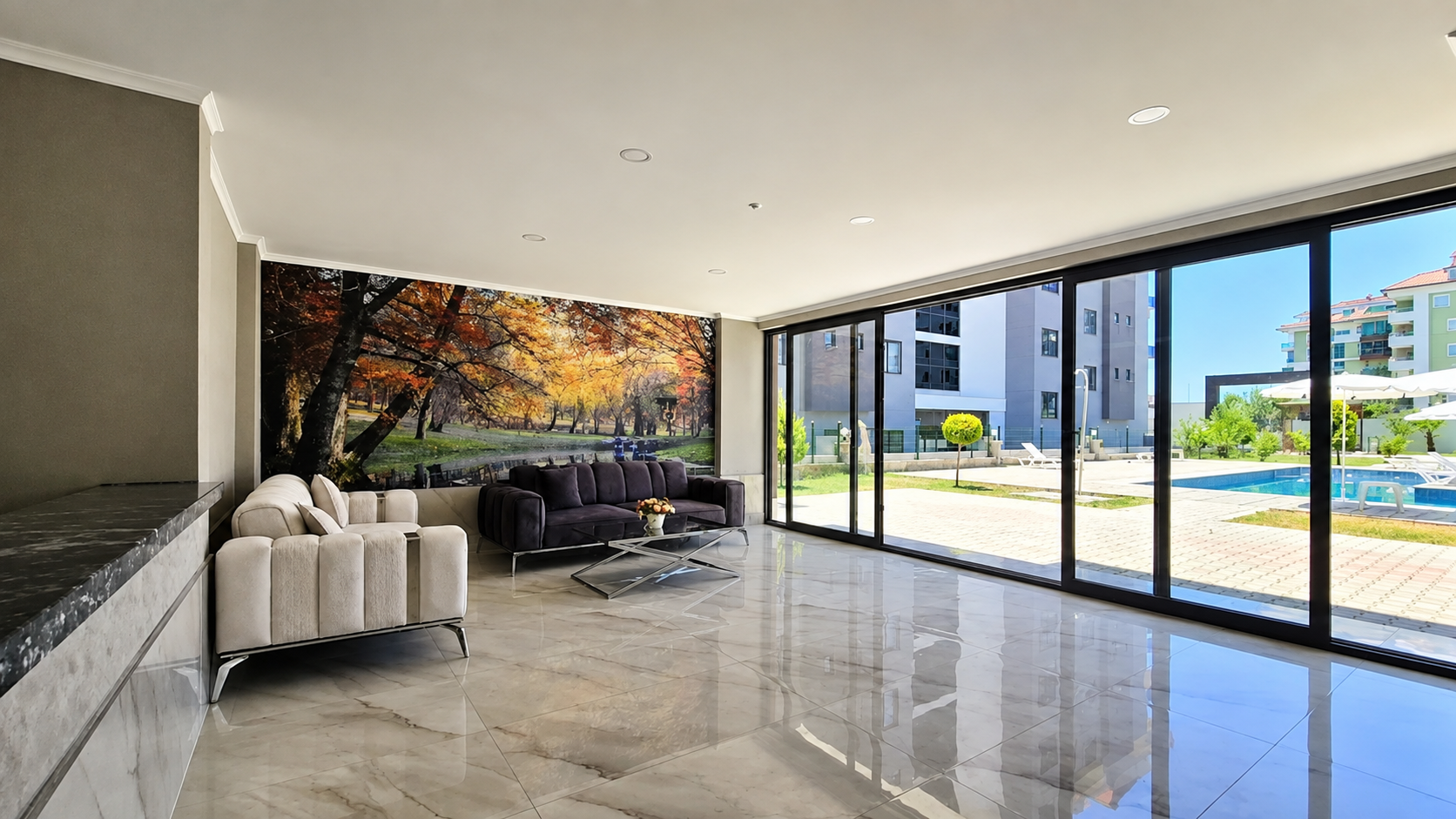 Crown Residence - Denize 200 m Mesafede 1+1 Daire Crown Residence - Denize 200 m Mesafede 1+1 Daire